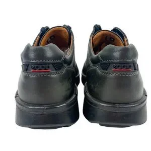 ECCO Fusion Bicycle Toe Tie Black Leather Comfort Shoes Men\'s EU42, US 8/8.5 Ecco | Shoes | Ecco Fusion Mens Bicycle Toe Tie Leather  main image 4
